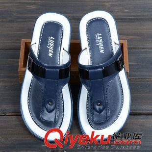 2015夏季男士時尚夾腳真皮拖鞋 防滑沙灘鞋與韓版拼色人字拖全方位解析